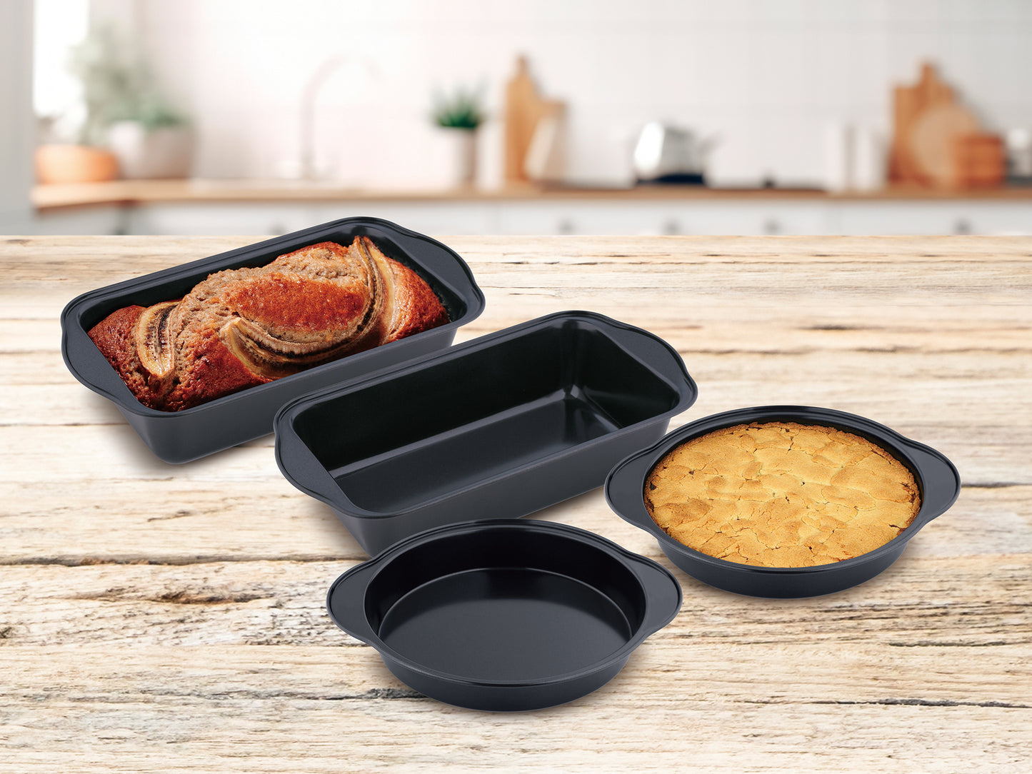 Hell's Kitchen 4-Piece Bakeware Set