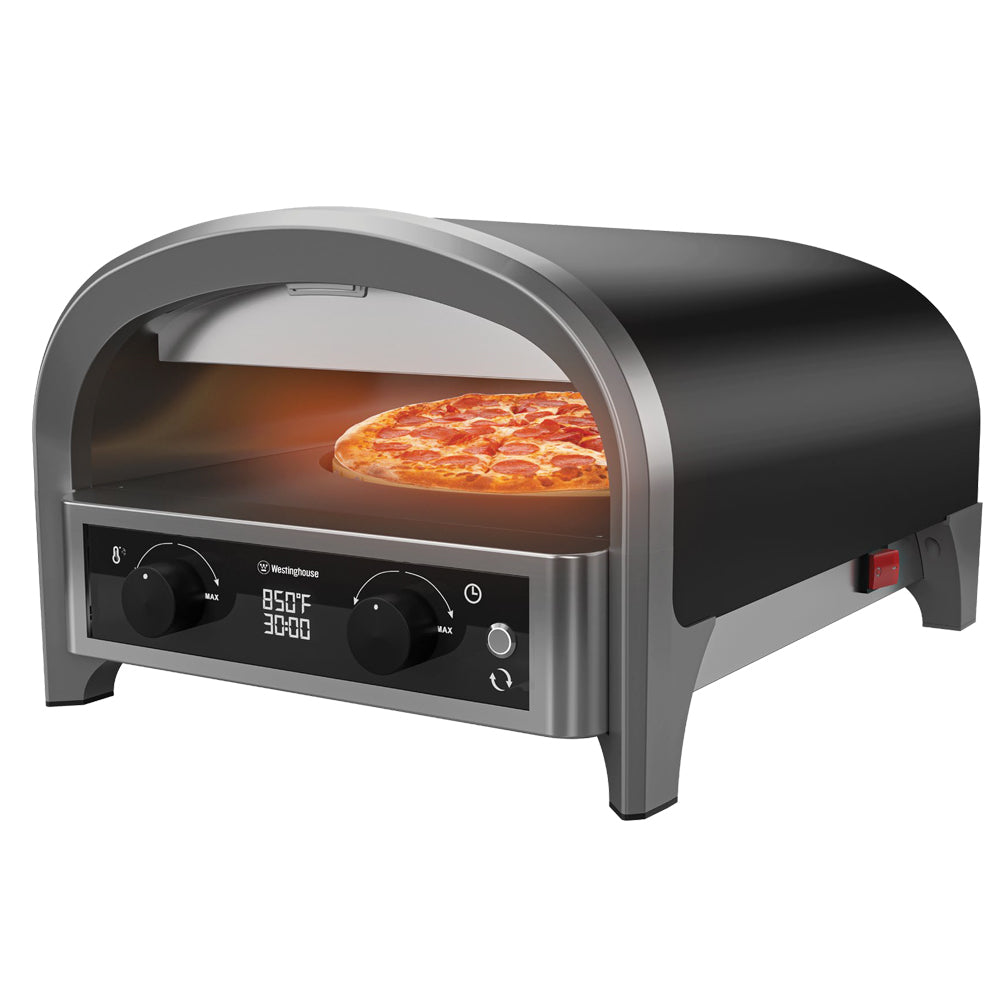 Westinghouse 13-Inch Electric Pizza Oven with Rotating Stone