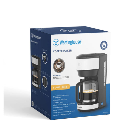 Westinghouse 1.25L 8-Cup Coffee Maker - Everyday Series