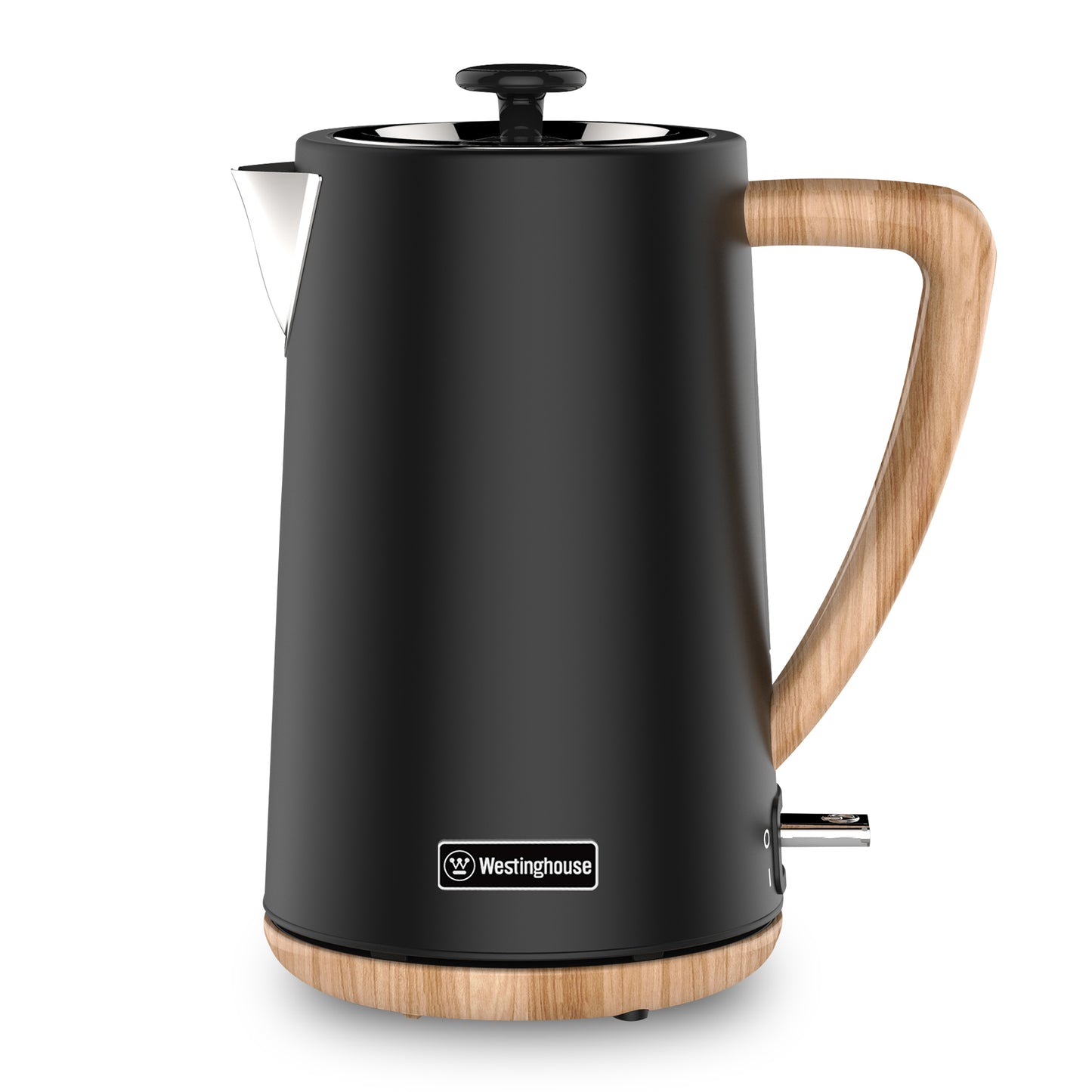 Westinghouse 1.7L Capacity Electric Kettle - Wood Series